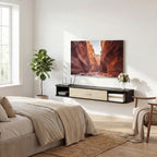 Meuble TV Suspendu 120 cm - Sverre | Le Meuble qui Sublime Votre Salon