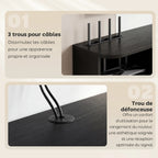 Meuble TV Suspendu 120 cm - Sverre | Le Meuble qui Sublime Votre Salon