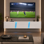 Meuble TV Suspendu Led - Trygve | Élégance et Praticité