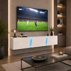 Meuble TV Suspendu Led - Trygve | Élégance et Praticité